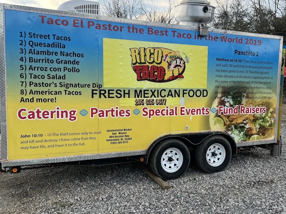 Rico Taco LLC (Food Truck) Menu image 4